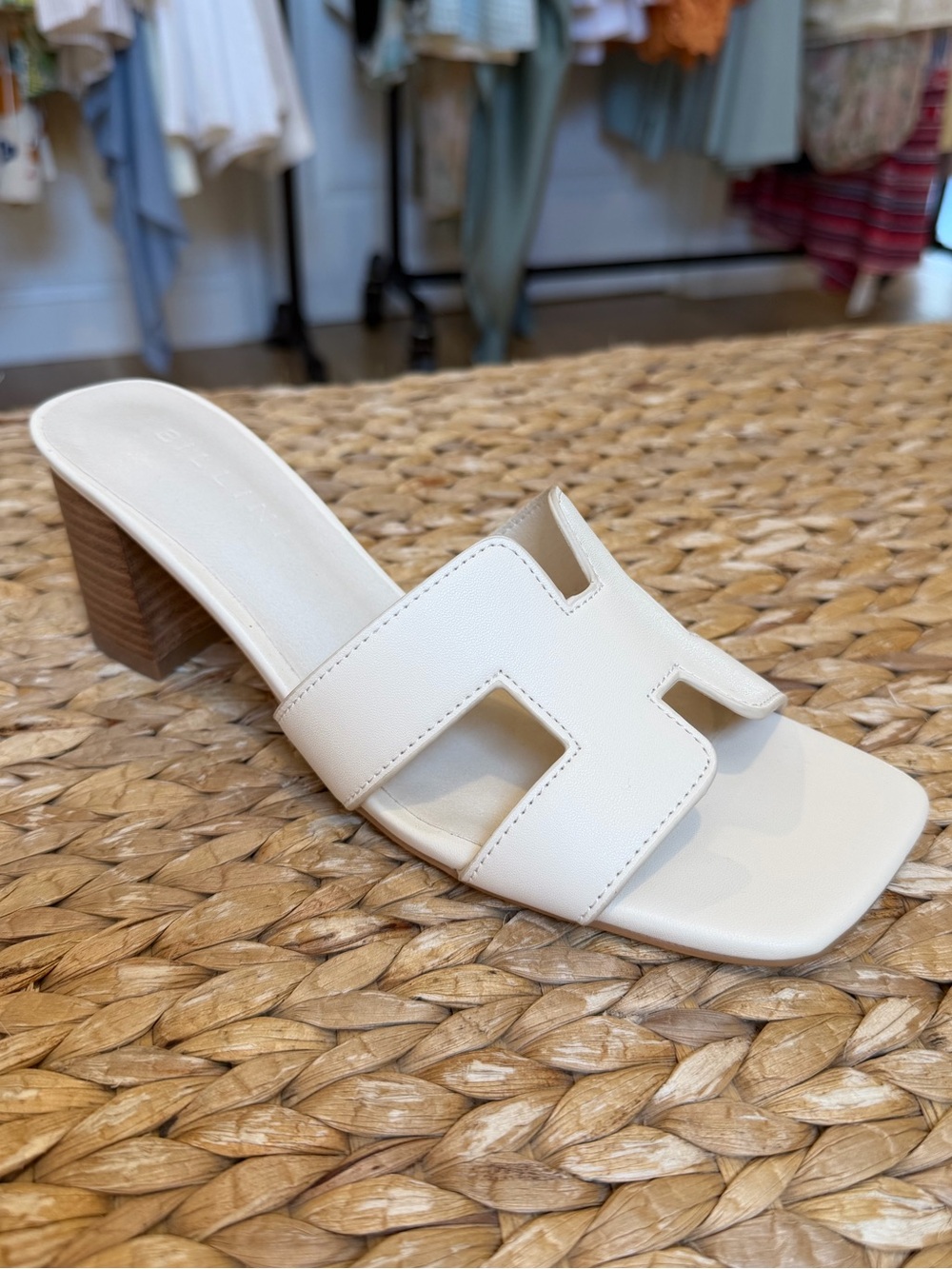 Elcie Bone Heels | BILLINI